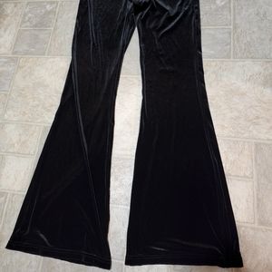 High waisted AE Flare Velvet pants Large
